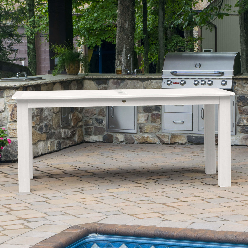 Hamilton 7-Piece Rectangle Counter-Height Dining Set, White