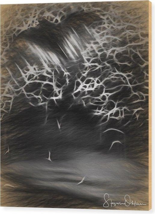 Bat Cave 2, Signed Limited Edition, Wood Print, 33.125"x40"