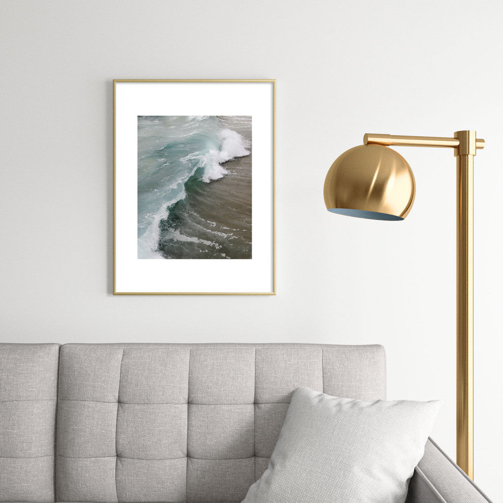 LBTOMA Scoop Metal Framed Art Print