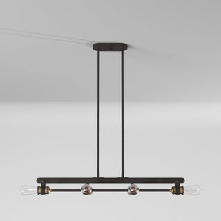 Miles 6-Light Chandelier, Vintage Bronze