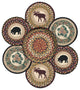 Twilderness Trivets, A Basket 10"x10"