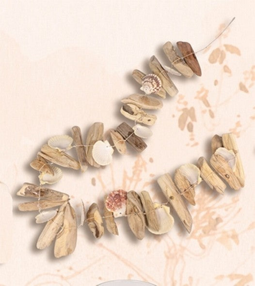 Driftwood and Shell Garland