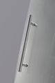 Langham 72"x75" Completely Frameless Sliding Shower Door, Frosted, Stainless