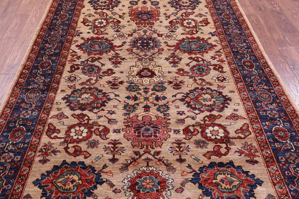 Handmade Persian Fine Serapi Rug 5' 11" X 9' 5" - Q12664