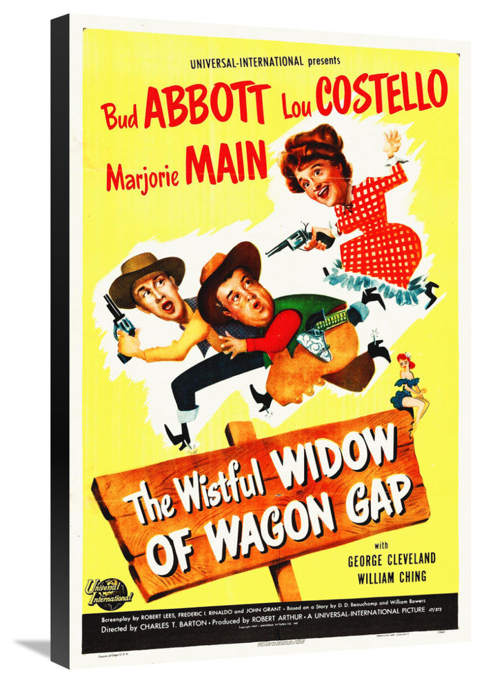 Abbott and Costello, The Wistful Widow Of Wagon Gap, 01, 20x30