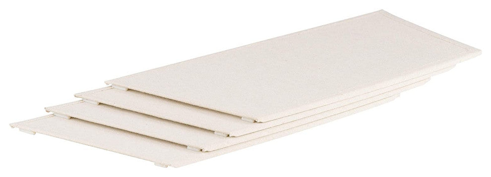 Tree Nest Decorations Canvas Tree Skirt, Linen, Large, 20.5" W, 28" Diameter