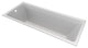 CHI White Acrylic Extra Deep Undermount End Drain Bathtub by Valley Acrylic, Whi