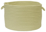 Colonial Mills Basket Simply Home Solid Celery Round
