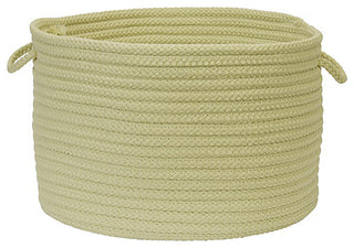 Colonial Mills Basket Simply Home Solid Celery Round