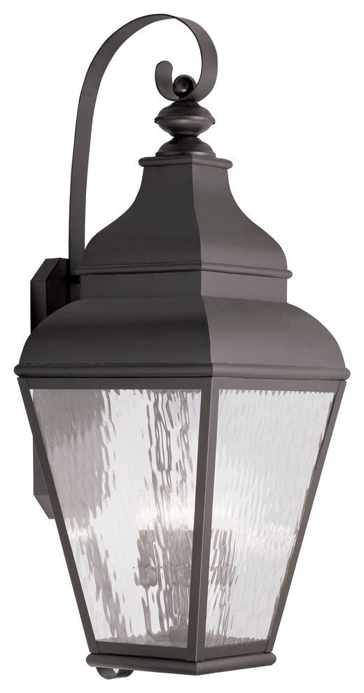 Exeter Outdoor Wall Lantern, Bronze