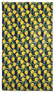 Lemon Pattern Navy 58 x 102 Outdoor Tablecloth