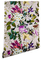 Deny Designs Marta Barragan Camarasa Bouquet Bird Wallpaper, Pink, 2'x4'