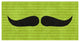 "Mustache: Upswept" Digital Paper Print by BG.Studio, 62"x32"