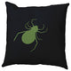 Halloween Spiders Accent Pillow, Scallion, 18"x18"