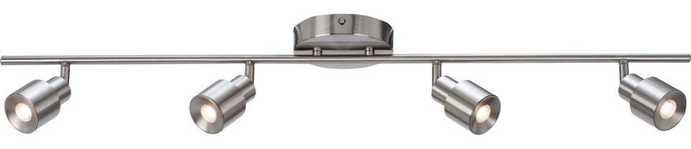 Chappelle LED Fixed Rail, Satin Nickel
