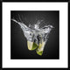 "Fresh Limes!" Framed Digital Print by Isma Yunta, 26"x26"