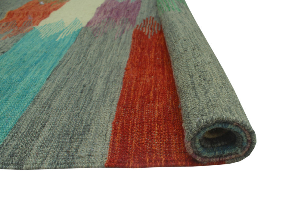 Winchester Kilim Kelly Rust Rug