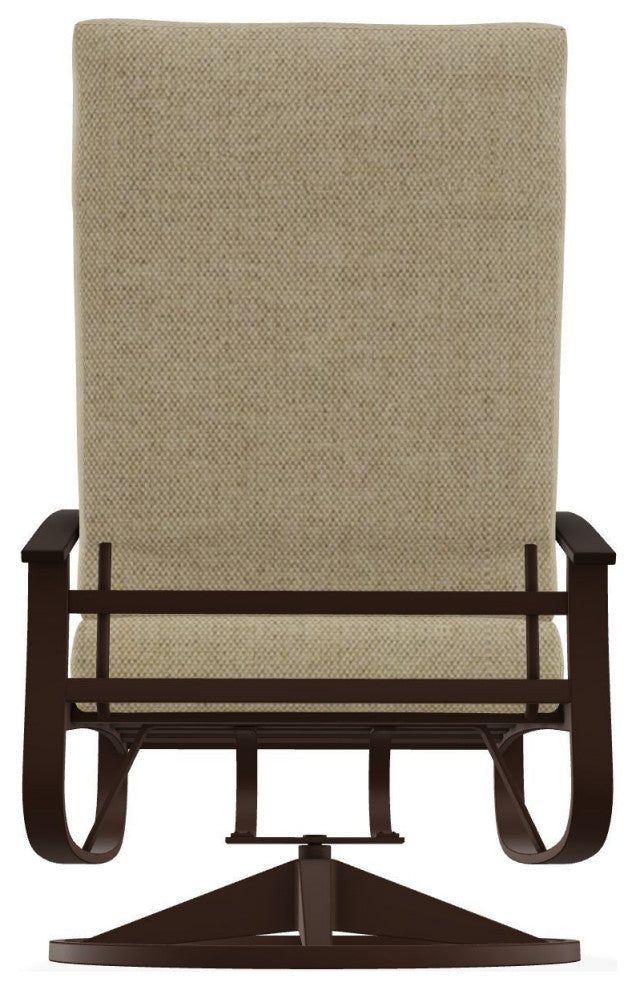Belle Isle Cushion Deep Seat Outdoor Swivel Rocker, Blend Sand Pat/Kona