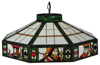 Meyda lighting 82117 24"W Poker Face Pendant