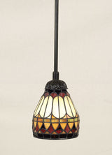 Quoizel TF1541VB One Light Mini Pendant West End Vintage Bronze