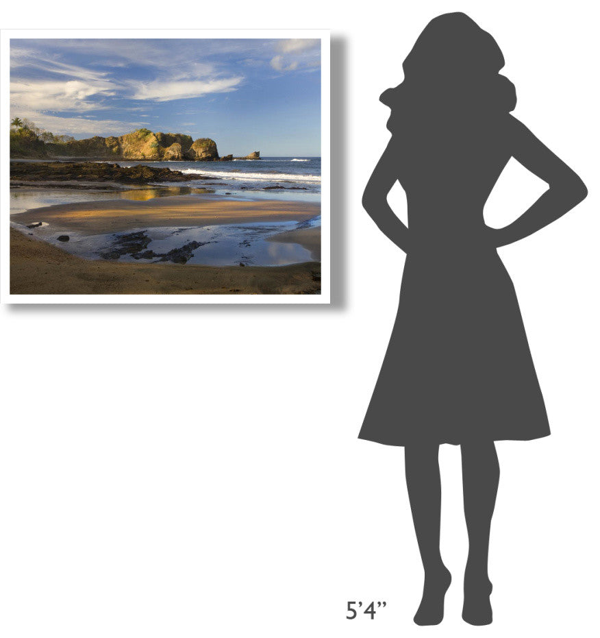 "Pelada Beach, Costa Rica" Digital Paper Print by Tim Fitzharris, 37"x30"