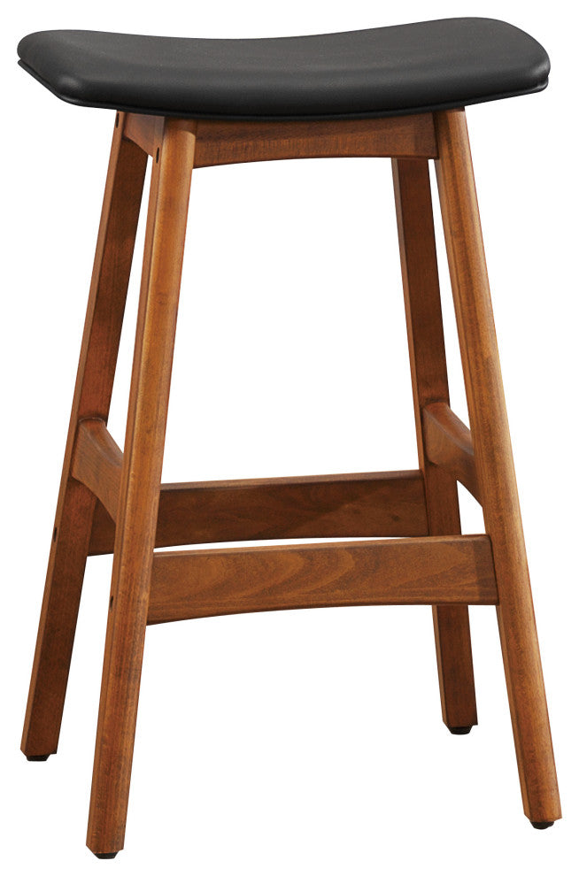 Shapel Counter Height Stool, Set of 2, Black