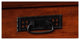 Leick Furniture Boulder Creek Mission Wood Laptop-Writing Desk in Cherry