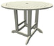 Sequoia 48" Round Counter Dining Table, Harbor Gray