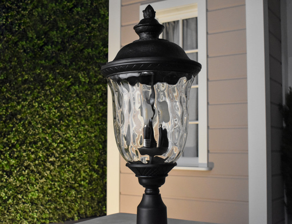 Maxim Carriage House DC 1-LT Outdoor Post Lantern Bronze - 3426WGOB