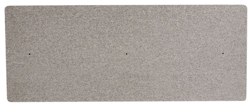Reclaim 60"x24"Desktop Privacy Panel, Misty Gray