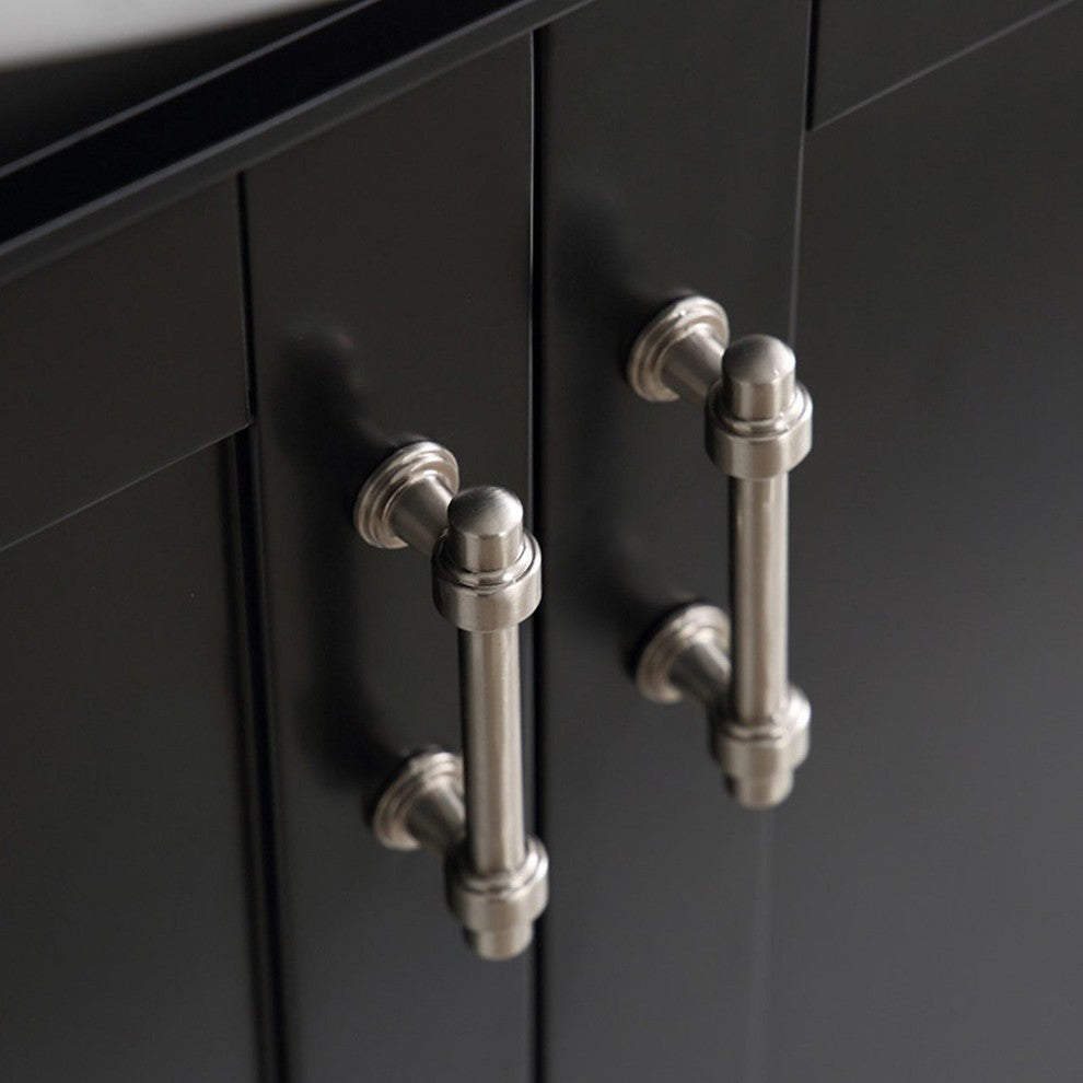 Hartford 24" Black Traditional Bathroom Vanity, No Mirror