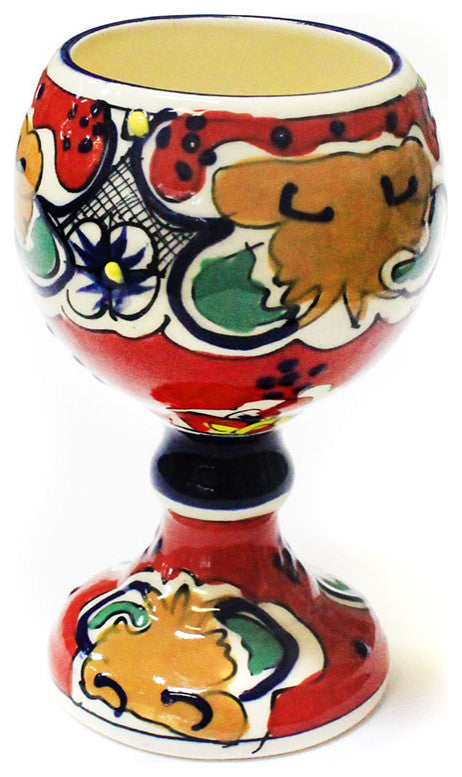 Talavera Wine Goblet