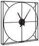 Willet Wall Clock, Black, 22"x22"