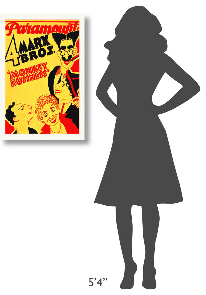 "Marx Brothers - Monkey Business 01" Canvas by Hollywood Photo Archive, 20x30"