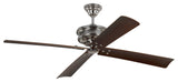 Subway 56" Ceiling Fan, Polished Nickel