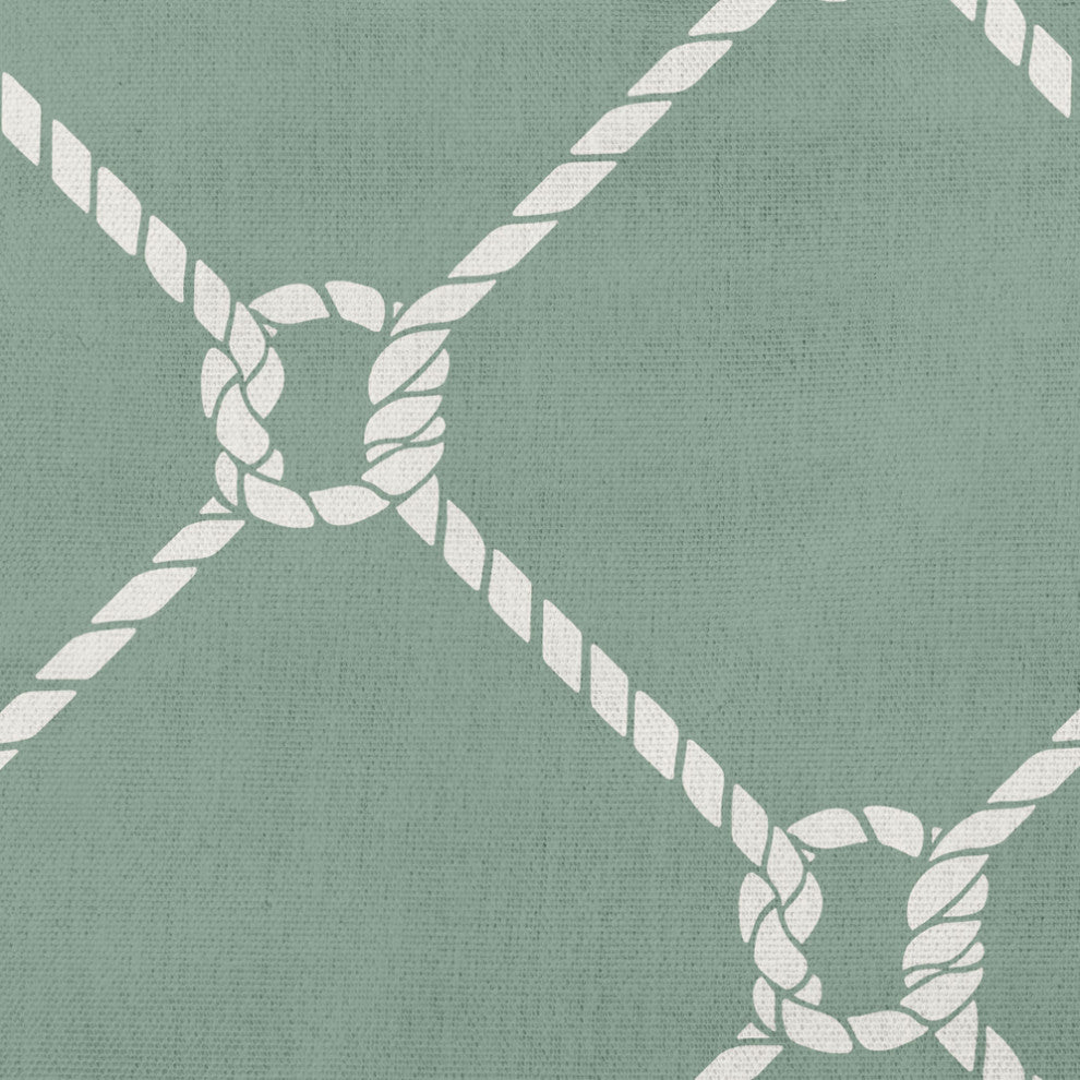 18x18" Ahoy! Nautical Decorative Indoor Pillow, Sage