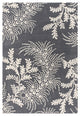 Rowe Contemporary Area Rug, Gray and Ivory, 7''9"x10''6" Rectangle