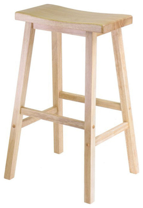 Saddle Seat Stool, Beech, 29"