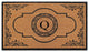 Abrilina Heavy Weight Outdoor Entryway Monogrammed Double Doormat 36"X72", Q