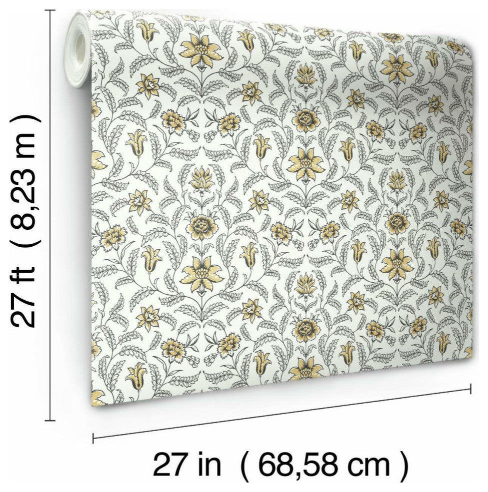 Vintage Blooms Wallpaper