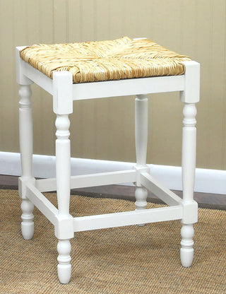 Thomasville Rta 24" Counter Stool, Antique White