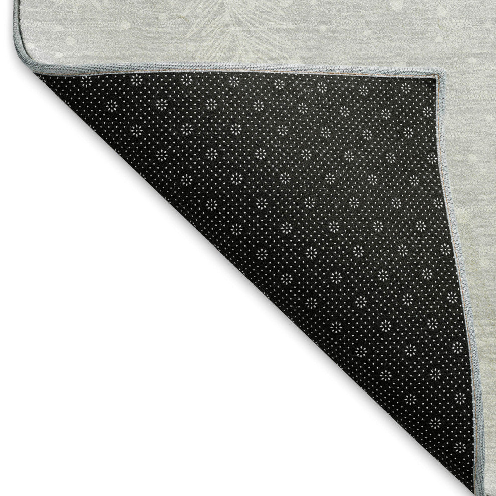 Addison Premium Washable Mayfield AMF221 Gray 3' x 5' Rug