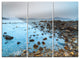 "Hong Kong Port Shelter Stony Beach" Metal Wall Art, 3 Panels, 36"x28"