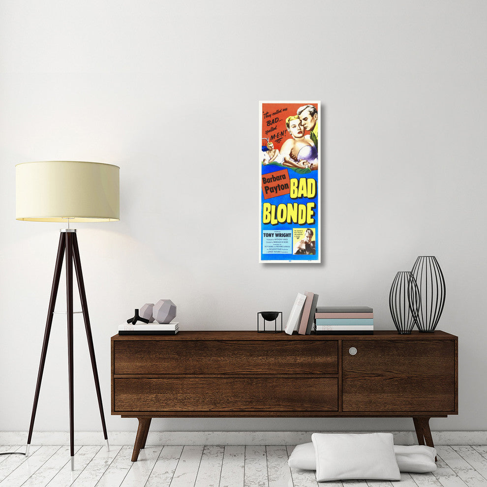 "Bad Blonde" Stretched Canvas Giclee by Hollywood Photo Archive, 15x40"