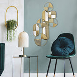 Geometric Connected Discs Wall  Art Sculpture