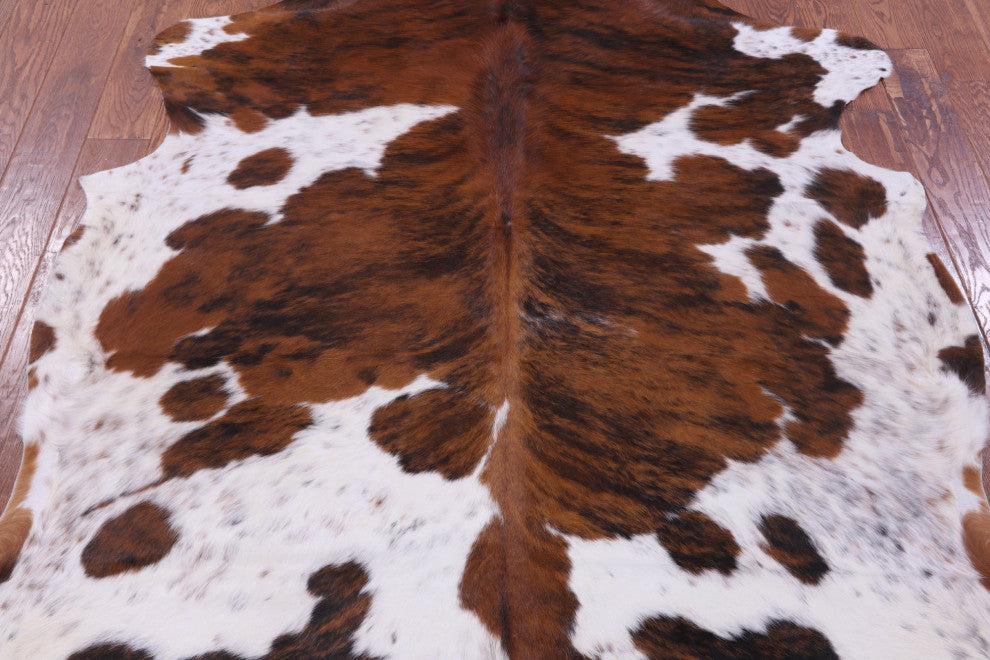 Natural Cowhide Rug 6' 9" X 6' 4" C1938