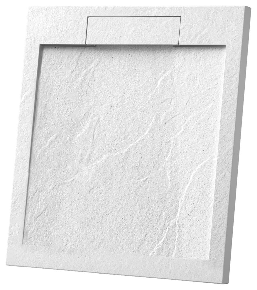 Terre C Series 36"x36" Reversible Drain Shower Base