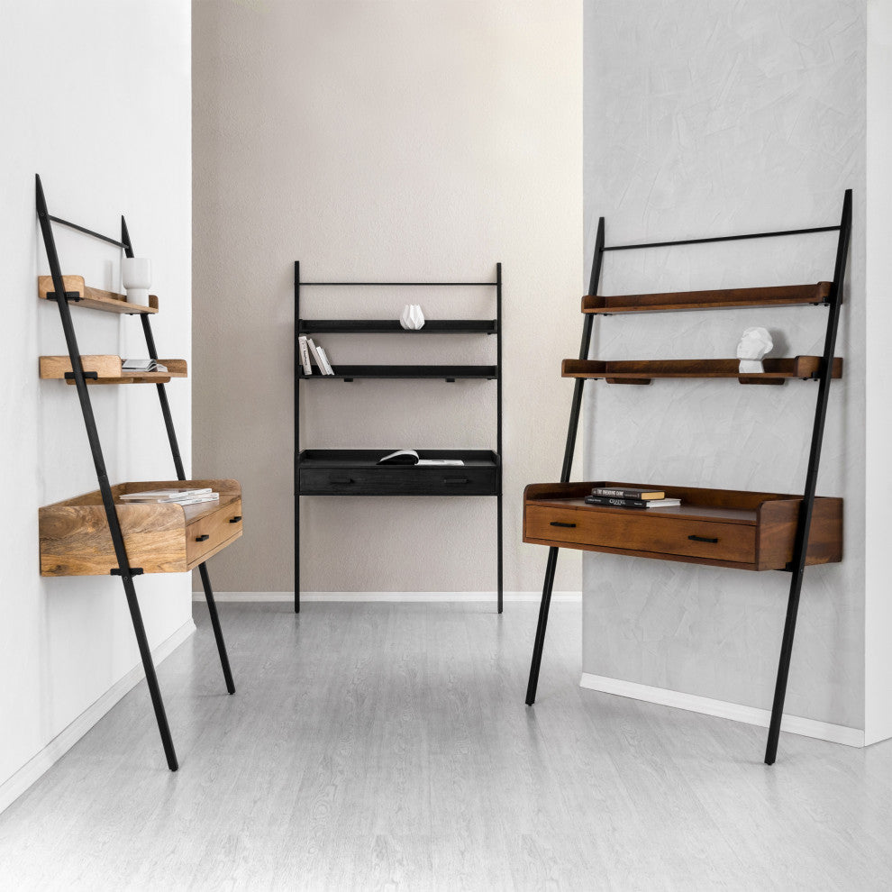 Champier Ladder Desk, Black
