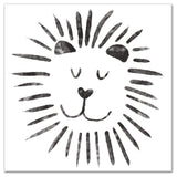 Lovely Lion 12x12 Canvas Wall Art