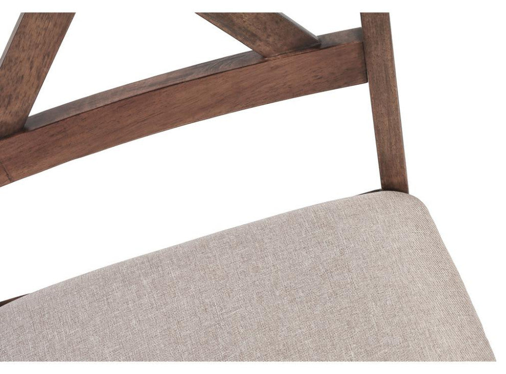 Dining Chair, Set Of 2, Side, Upholstered, Kitchen, Dining Room